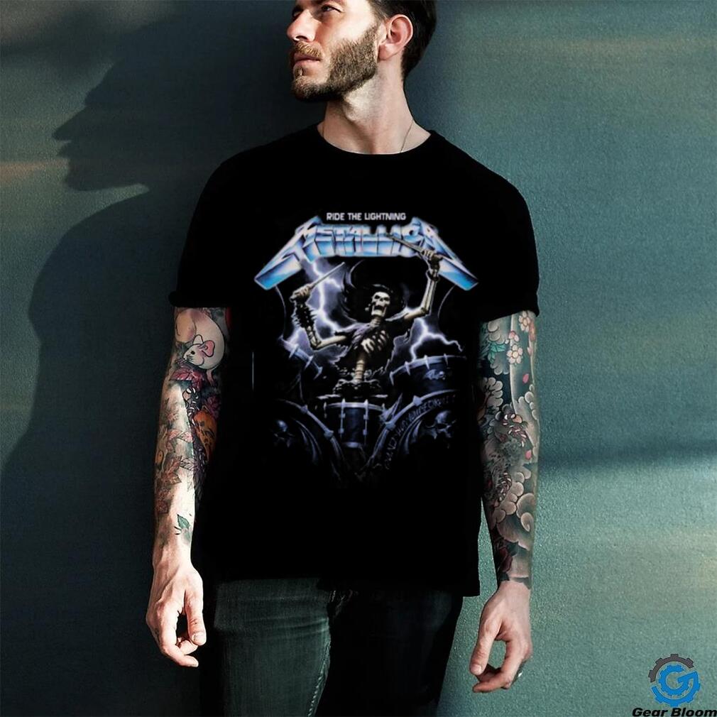 Metallica Ride The Lightning All Over Print 3D T Shirt Metallica Ride The Lightning All Over Print 3D T Shirt