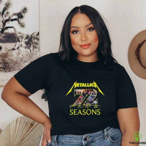 Metallica Season 72 Signatures Shirt