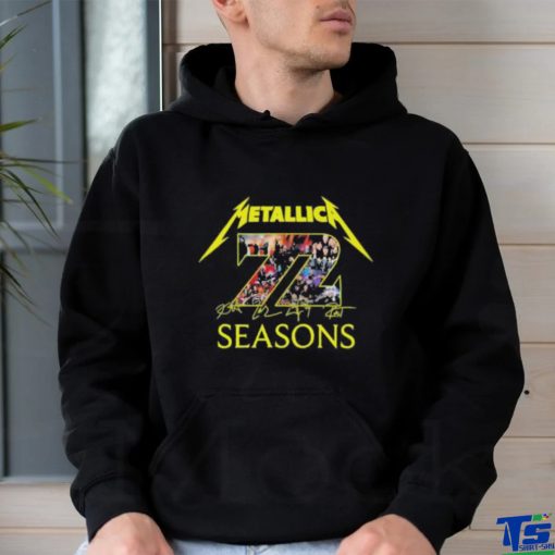 Metallica Season 72 Signatures Shirt