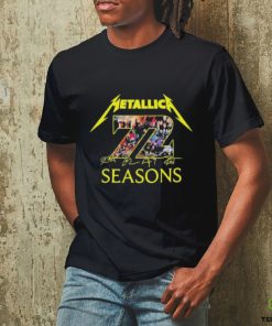 Metallica Season 72 Signatures Shirt