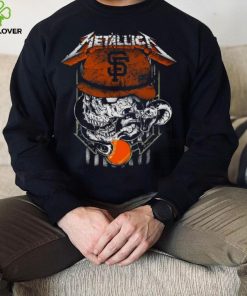 Metallica Skull Snake San Francisco Giants Logo MLB Shirt