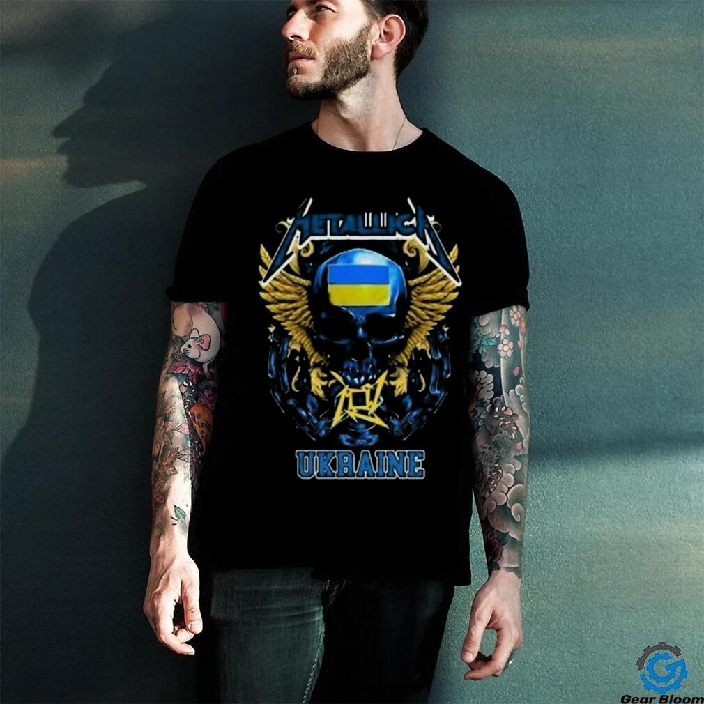 Metallica Skull Ukraine Summer T Shirt Metallica Skull Ukraine Summer T Shirt