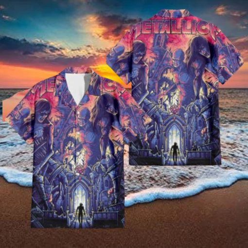 Metallica The Unforgiven 2024 Summer Trend Fan Gifts Hawaiian Shirt