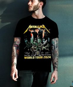 Metallica World Tour 2024 T ShirtsMetallica World Tour 2024 T Shirts