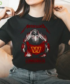 Official metallica Collab Washington Commanders T-Shirt, hoodie