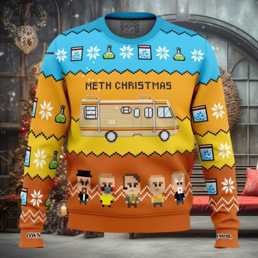 Methy Christmas Breaking Bad For Christmas Gifts Knitting Pattern Sweater