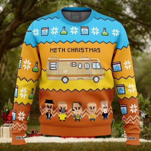 Methy Christmas Breaking Bad For Christmas Gifts Knitting Pattern Sweater