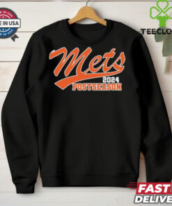 Mets 2024 postseason logo shirt