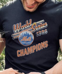 Mets World Series Champs 1986 Retro New York Mets T Shirt