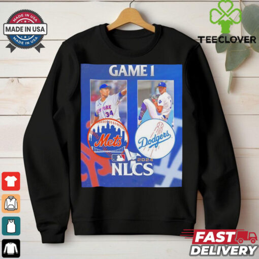 Mets vs Dodgers 2024 NLCS Game 1 Dodger Stadium shirt