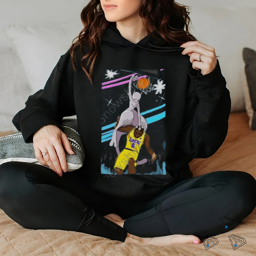 Mewtwo Dunking On Lebron James Limited Edition New Shirt Mewtwo Dunking On Lebron James Limited Edition New Shirt