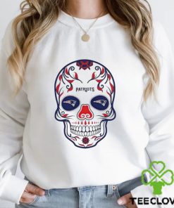 Mexican Sugar Skull New England Patriots shirt