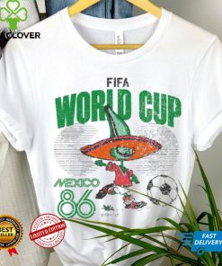 Mexico 86 world cup shirt