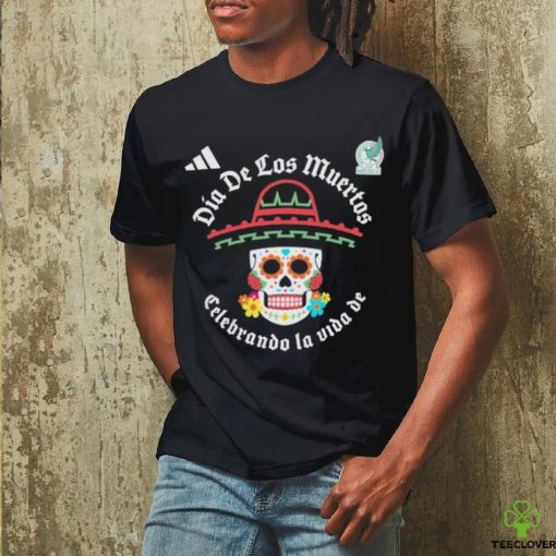 Mexico National Team adidas Día De Los Muertos Sugar Skull Sombrero Shirt