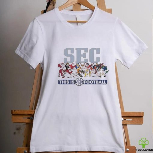 SEC This Is Football Mascots T Shirt