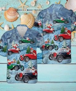 Mg T type Midget 1947 Christmas Hawaiian Shirt