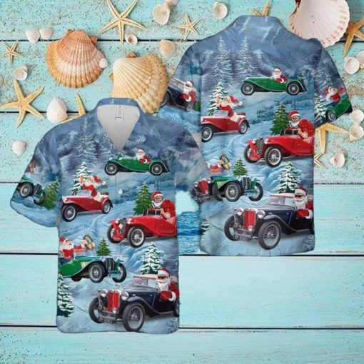 Mg T type Midget 1947 Christmas Hawaiian Shirt