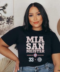 Mia San MEISTER Bundesliga 22 23 Champions FC Bayern Munchen Shirt