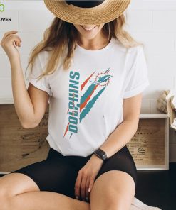 MiamI dolphins starter color scratch shirt