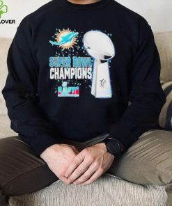 MiamI dolphins super bowl lviI 2023 champions shirt