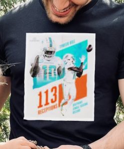 MiamI dolphins tyreek hill 113 receptions shirt 2 MiamI dolphins tyreek hill 113 receptions shirt