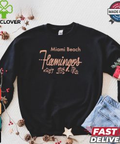 Miami Beach Flamingos EFF MiLB Letterhead T Shirt