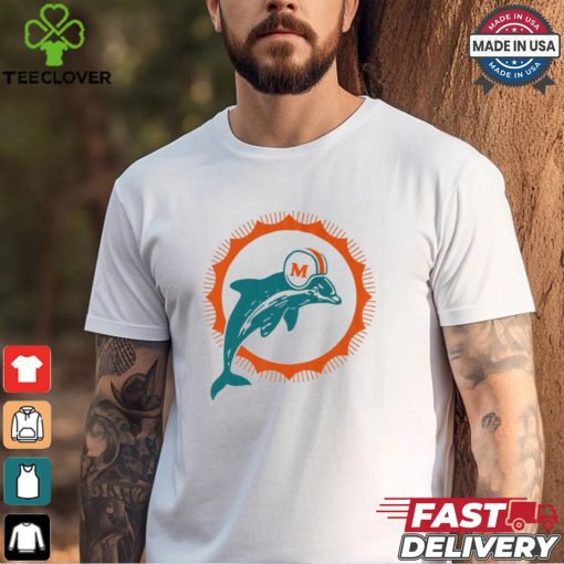 Miami Dolphins 1966 Retro Logo T Shirt