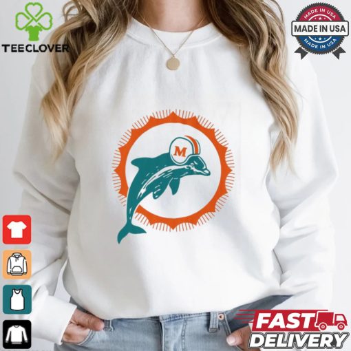 Miami Dolphins 1966 Retro Logo T Shirt
