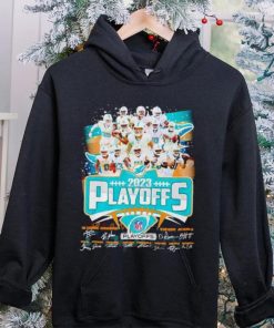 Miami Dolphins 2023 NFL Playoffs signatures hoodie, sweater, longsleeve, shirt v-neck, t-shirt