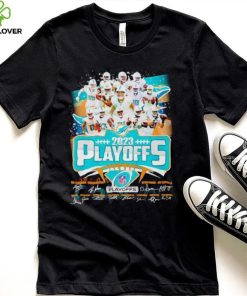 Miami Dolphins 2023 NFL Playoffs signatures hoodie, sweater, longsleeve, shirt v-neck, t-shirt