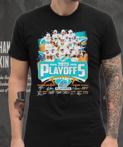 Miami Dolphins 2023 NFL Playoffs signatures hoodie, sweater, longsleeve, shirt v-neck, t-shirt