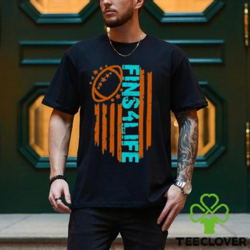 Miami Dolphins 4 Fins Life Shirt