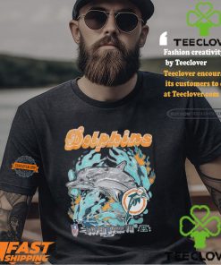 Miami Dolphins 'Alter Ego' Flames T Shirt
