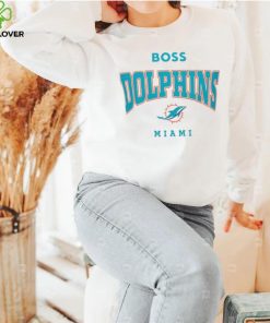 Miami Dolphins BOSS X NFL Huddle T Shirt