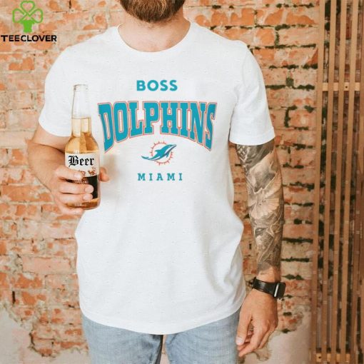 Miami Dolphins BOSS X NFL Huddle T Shirt