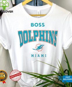 Miami Dolphins BOSS X NFL Huddle T Shirt