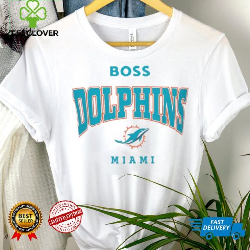 Miami Dolphins BOSS X NFL Huddle T Shirt