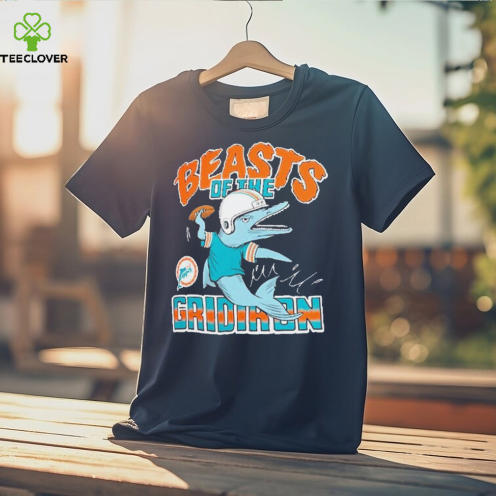 Official miami Dolphins Beasts Of The Gridiron T-Shirts, hoodie, tank top,  sweater and long sleeve t-shirt