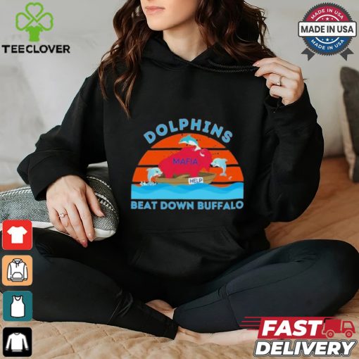 Miami Dolphins Beat Down Buffalo 2024 Shirt