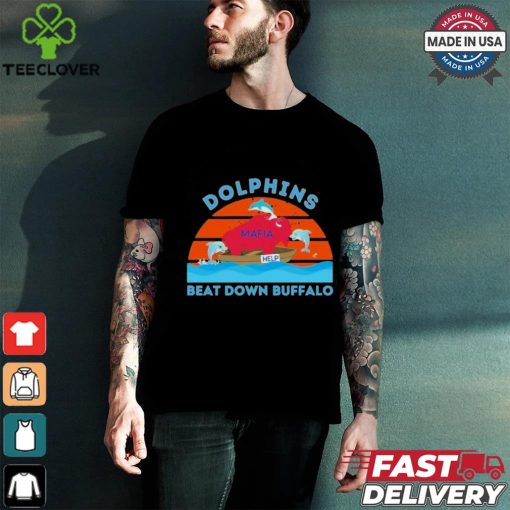 Miami Dolphins Beat Down Buffalo 2024 Shirt