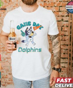Miami Dolphins Bluey Game Day shirt