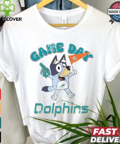 Miami Dolphins Bluey Game Day shirt