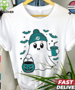 Miami Dolphins Boo Trick or Treat Halloween shirt