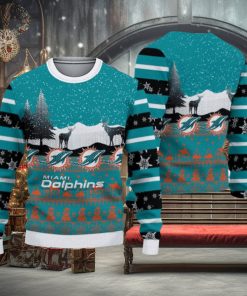 Miami Dolphins Casual Christmas Sweater For Fans