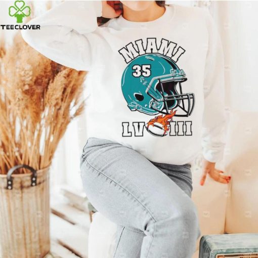 Miami Dolphins Chris Brooks super bowl LVIII helmet hoodie, sweater, longsleeve, shirt v-neck, t-shirt