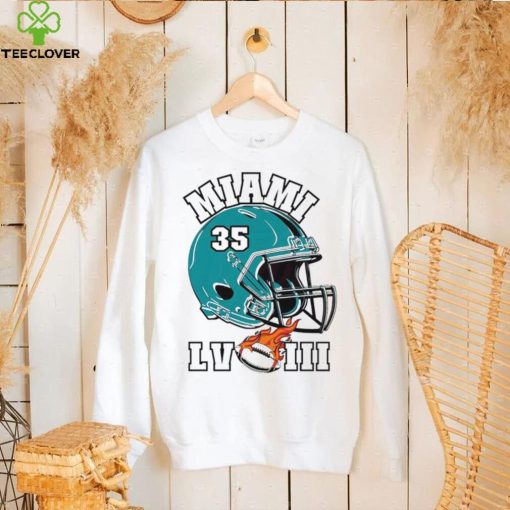 Miami Dolphins Chris Brooks super bowl LVIII helmet hoodie, sweater, longsleeve, shirt v-neck, t-shirt