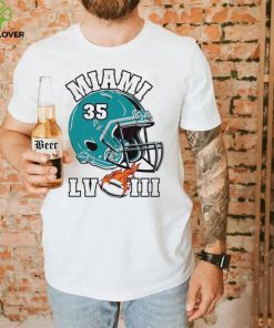 Miami Dolphins Chris Brooks super bowl LVIII helmet hoodie, sweater, longsleeve, shirt v-neck, t-shirt