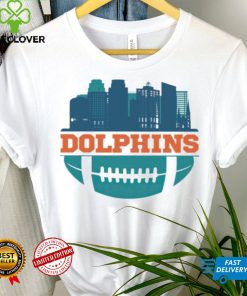 Miami Dolphins City Skyline shirt