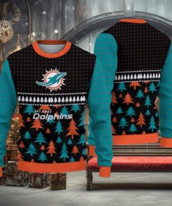 Miami Dolphins Cool Christmas Sweater
