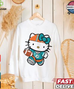 Miami Dolphins Cute Hello Kitty Football shirt